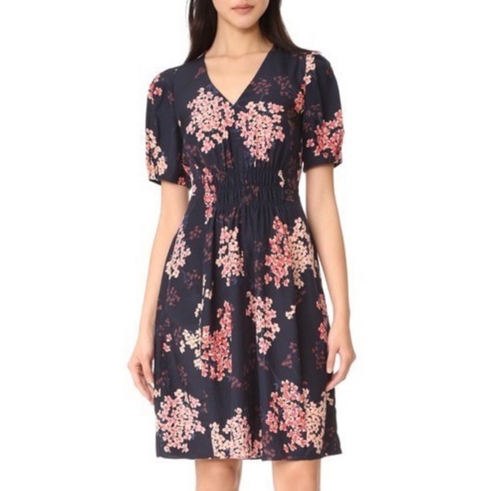 Rebecca Taylor Cherry Blossom Floral Dress Size 6